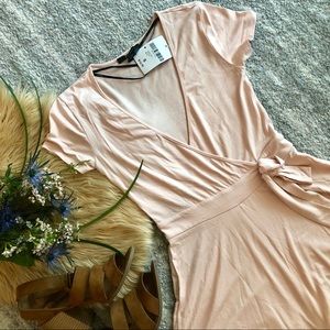 NWT Forever 21 blush Skort romper